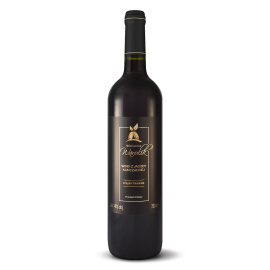 półwytrawne wino z jagody kamczackiej w butelce 750 ml